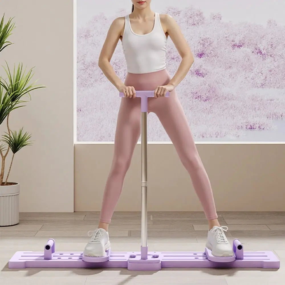 Foldable Ski Machine Adjustable Beautify Leg Shape Muscle Training Device Aerobic Exercise Plastic Hip Leg Trainer Home Fitness