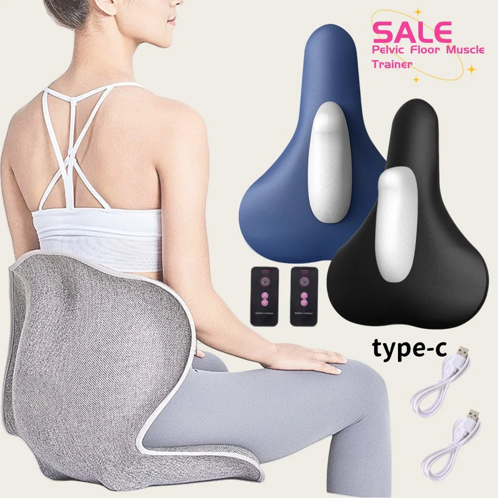 Electric Pelvic Floor Muscle Trainer Kegel Exerciser Hip Strengthener Exercise Tools Ergonomic Pelvic Floor Muscle Exercisers fo