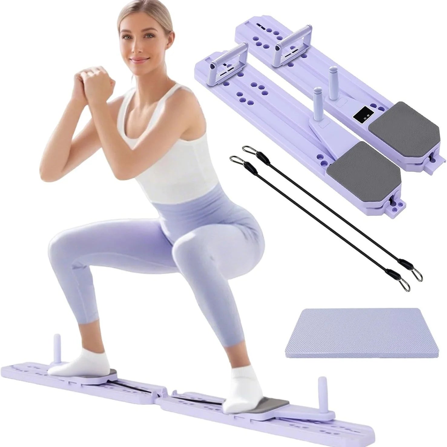 Multifunctional Abdominal Board automatic rebound Split Ski Machine fitness home appliance Muscle Training Device Yoga Workout