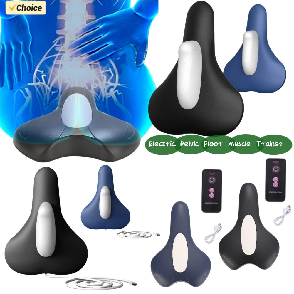 Electric Pelvic Floor Muscle Trainer Kegel Exerciser Hip Strengthener Exercise Tools Ergonomic Pelvic Floor Muscle Exercisers fo